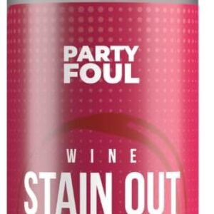 Party Foul Travel Size Wine Stain Out Spray - Plant Based Red Wine Stain Remover for Clothes, Carpets, & Couches - Stain Remover Spray for Coffee, Tea, & Sports Drinks Stains - Unscented - 3 oz