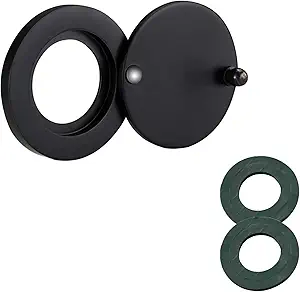 Peephole Cover, Peep Hole Covers for Door - Home Security Privacy Protection with Self-Adhesive Installation Tools(Matt Black