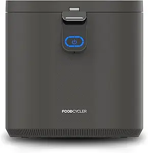Food Cycler Eco 5 Award-Winning Kitchen Food Recycler | Indoor Composter Bin Alternative | Electric Countertop Food Disposer with Odorless 5L Indoor Food Waste Bin for Easy Waste Management | Grey