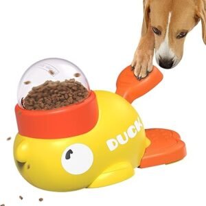 Dog Interactive Treat Dispenser Toy, Food Puzzle Slow Feeder