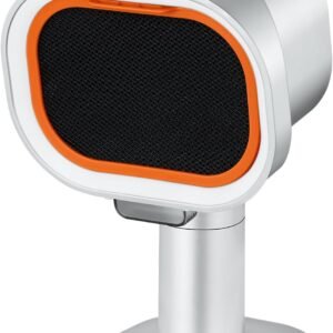 Portable Range Hood - 4-Speed Adjustable Exhaust Fan with Telescoping Height & 40° Tilt Low Noise 52dB, Large-Caliber Aluminum Filter + Oil Cup & 10 Carbon Cotton Filters for Indoor BBQ/Hot Pot/RV