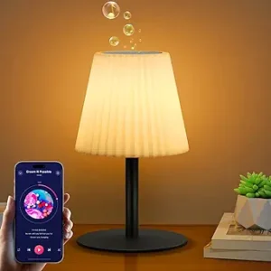 Shower Lamp Table Lamp with RGB Lights