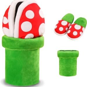 Lopbraa Piranha Plants Slippers Loafer for Women Mens Teens